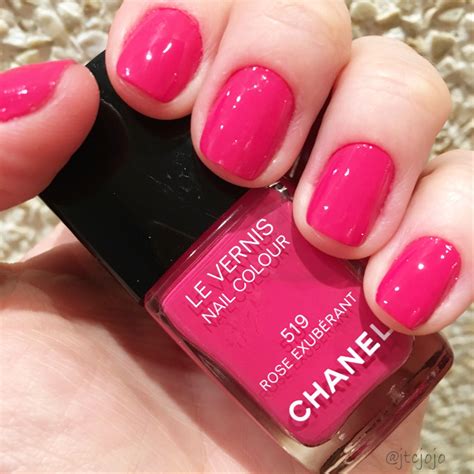 chanel rose exuberant nail polish|Nail Polish & Colours .